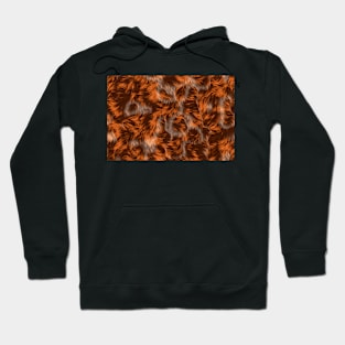 Calico fur texture pattern Hoodie